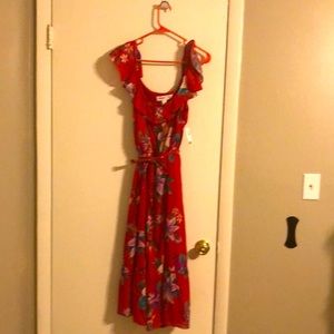 Old Navy floral print sun dress... size L